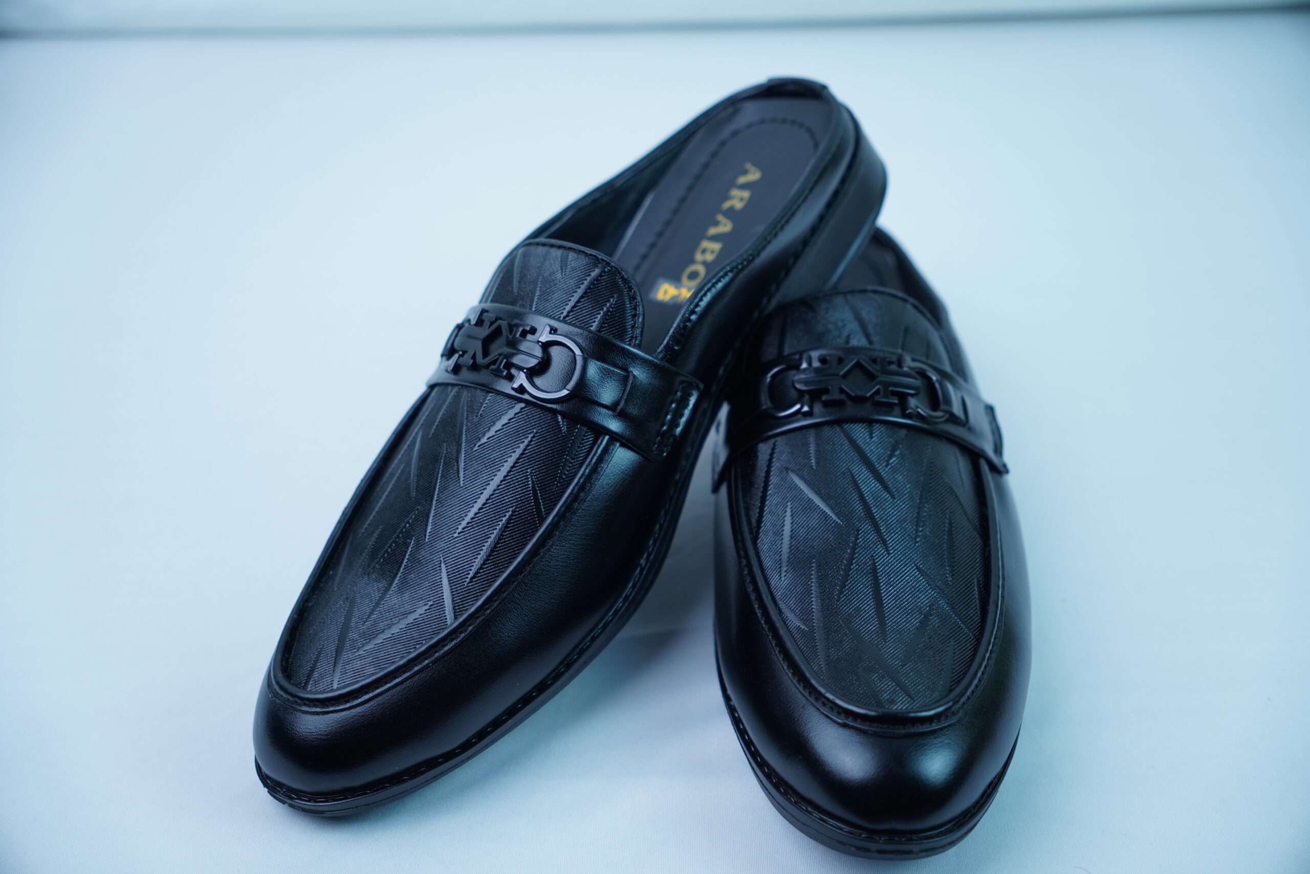 Black Amboss Half Tassel Loafer