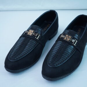Black Suede Tassel Loafer