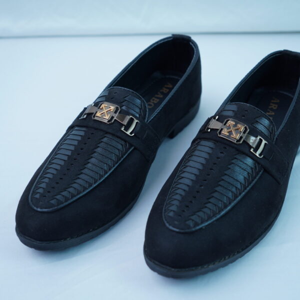Black Suede Tassel Loafer