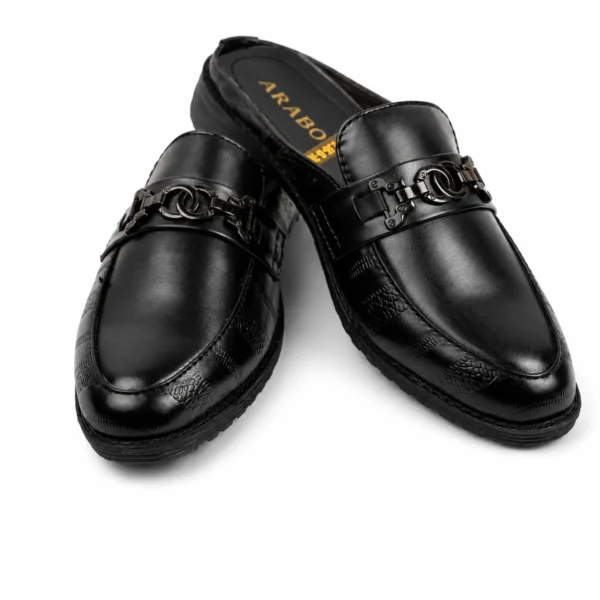 Chain Buckle Half Tassel Loafer
